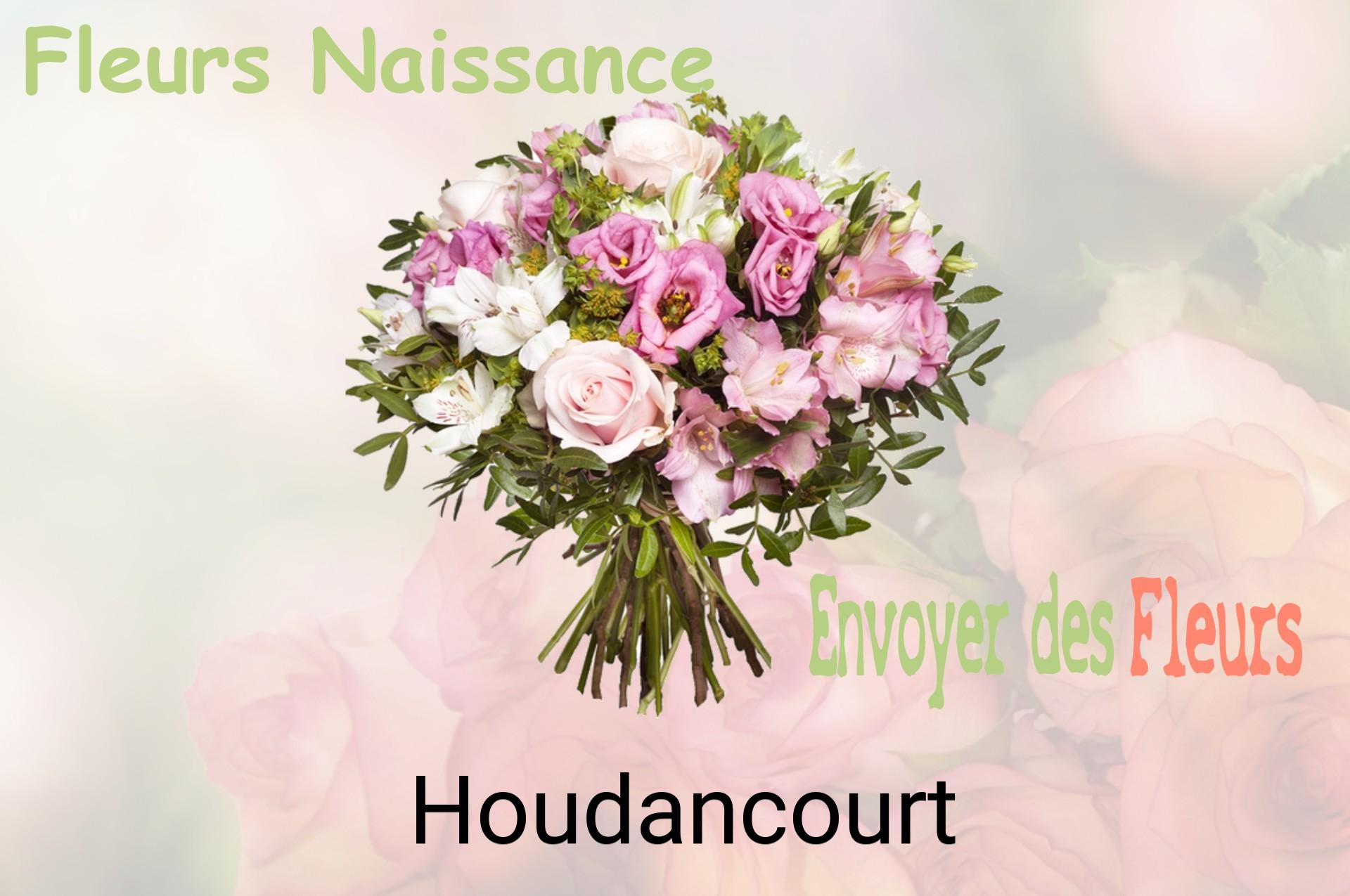 Bouquet de fleurs de naissance livré à Houdancourt